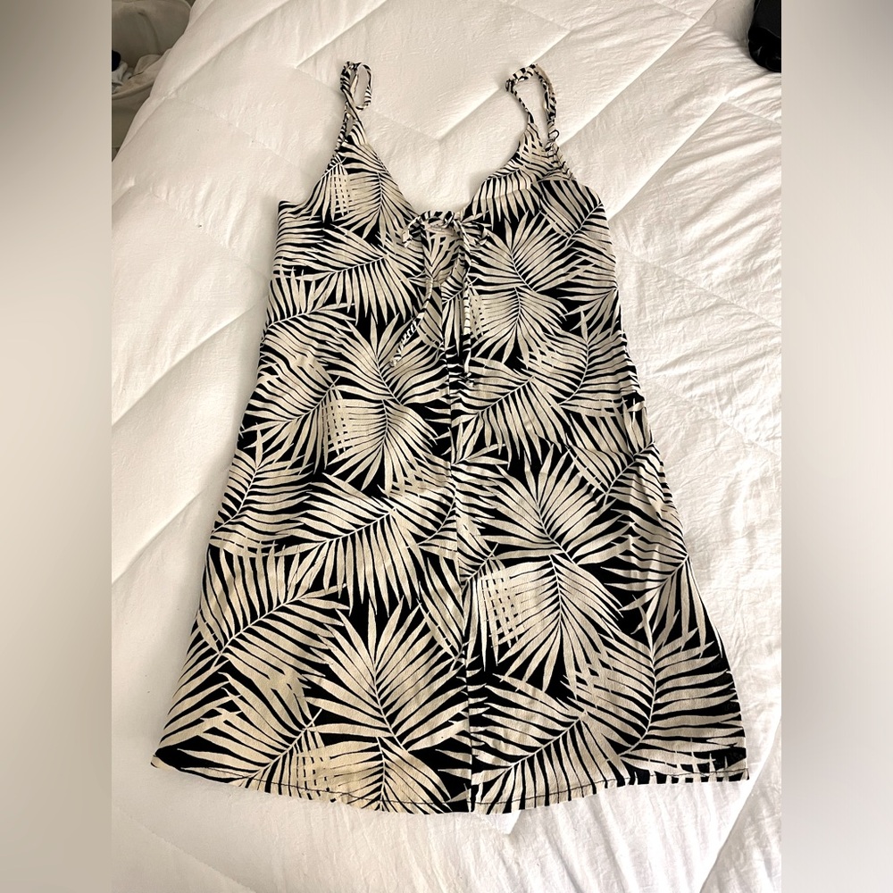 Black and white sundress or bikini cover up